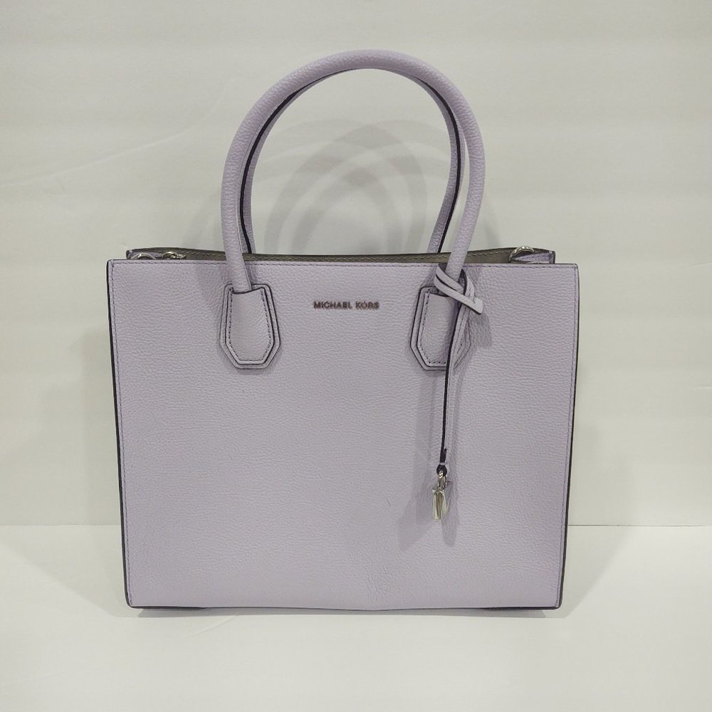 Michael Kors Large Mercer Convertible Tote - Lilac